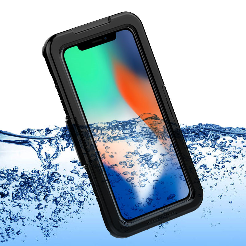 수영 용 Apple iPhone XS Max 방수 케이스 (블랙)